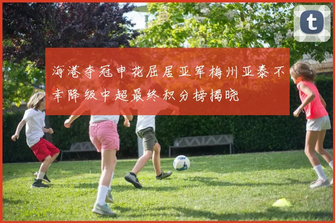 海港夺冠申花屈居亚军梅州亚泰不幸降级中超最终积分榜揭晓